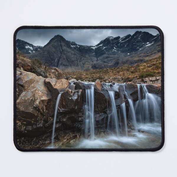 Item preview, Fairy Pools Isle of Skye Scotland. Moody Skies. designed and sold by PhotosEcosse.