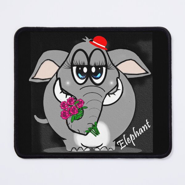 Item preview, Charming elephant  designed and sold by Shirley cute art .