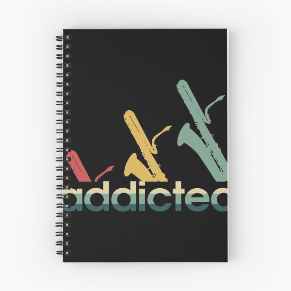 Item preview, Baritone saxophone addicted vintage designed and sold by CactusDesigns68.