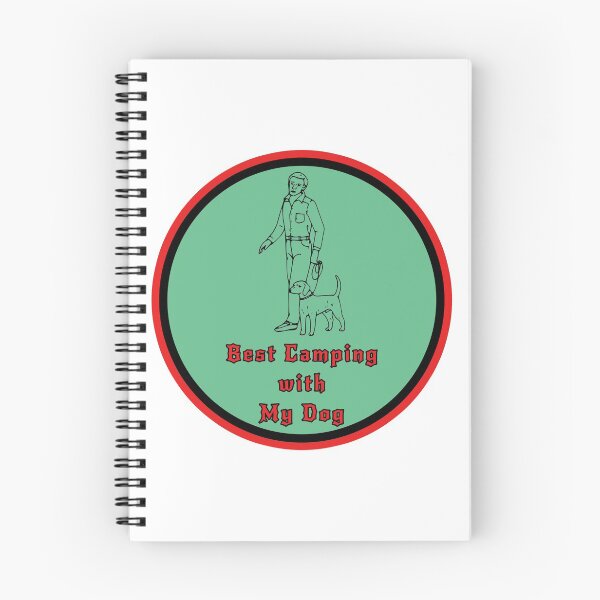 Item preview, Best Camping with My Dog 06 designed and sold by PodiShawna.