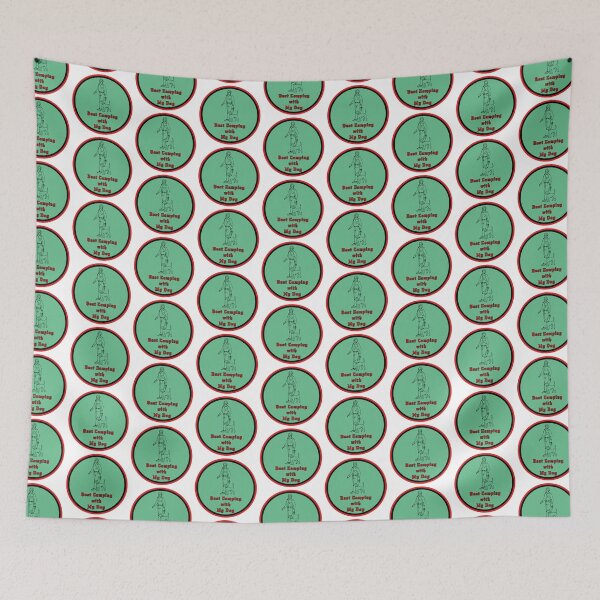 Item preview, Best Camping with My Dog 06 designed and sold by PodiShawna.