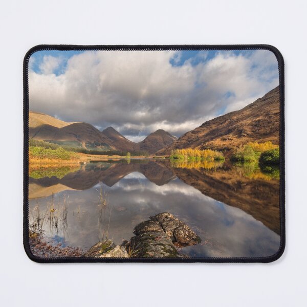 Item preview,   Lochan Nam Urr Glen Etive Scotland Autumn Reflections designed and sold by PhotosEcosse.