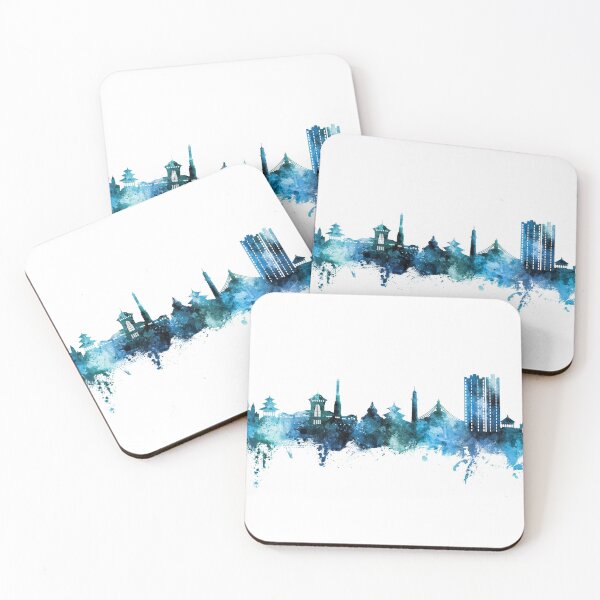 Item preview, Kathmandu Nepal Skyline designed and sold by ArtPrints.