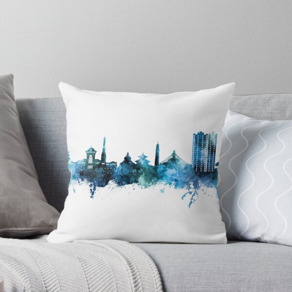 Item preview, Kathmandu Nepal Skyline designed and sold by ArtPrints.