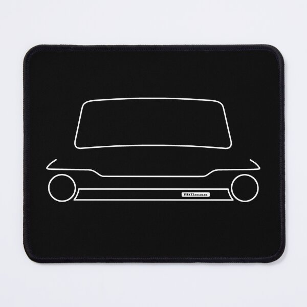 Item preview, Hillman Super Imp outline (white) designed and sold by soitwouldseem.