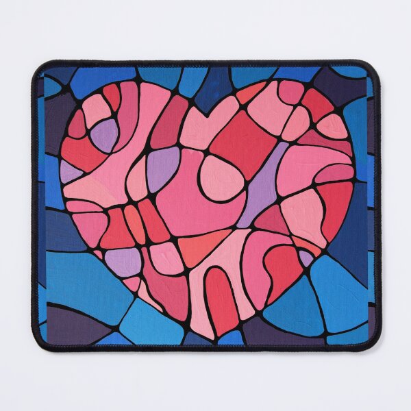 Artikelvorschau, Moderne Herzkunst – Treu Love – Sharon Cummings entworfen und verkauft von Sharon Cummings Art.