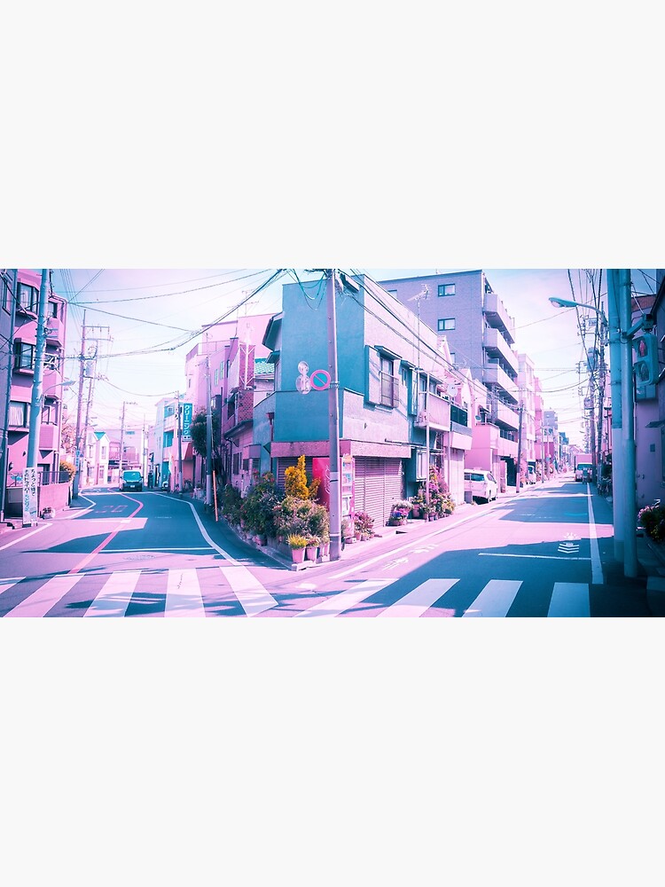 Anime in Real Life Vaporwave Summer Day in Tokyo Residential area by TokyoLuv