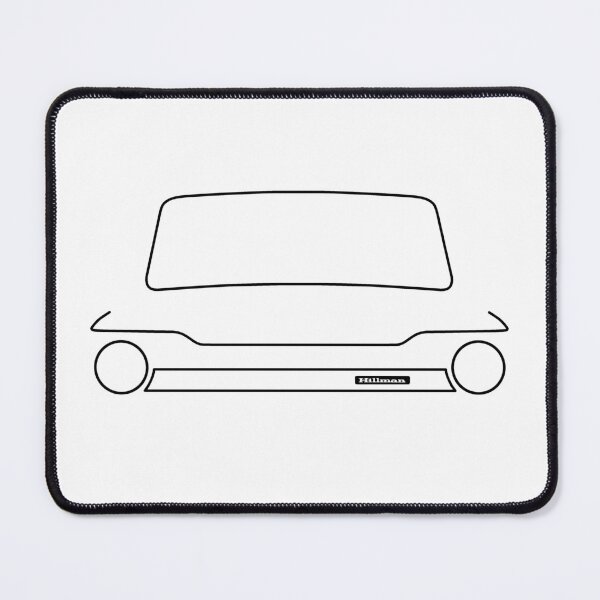 Item preview, Hillman Super Imp outline (black) designed and sold by soitwouldseem.