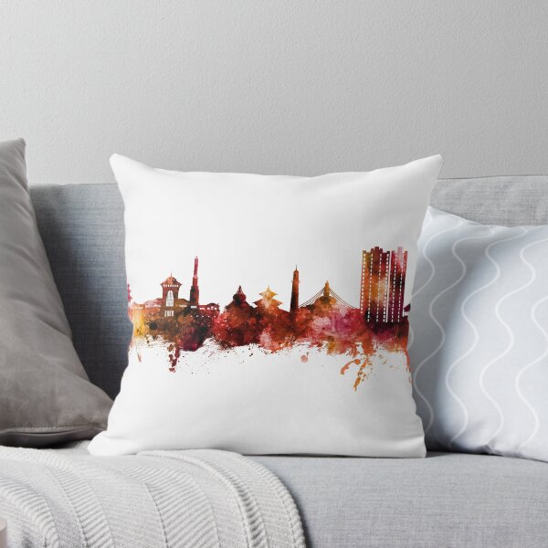 Item preview, Kathmandu Nepal Skyline designed and sold by ArtPrints.