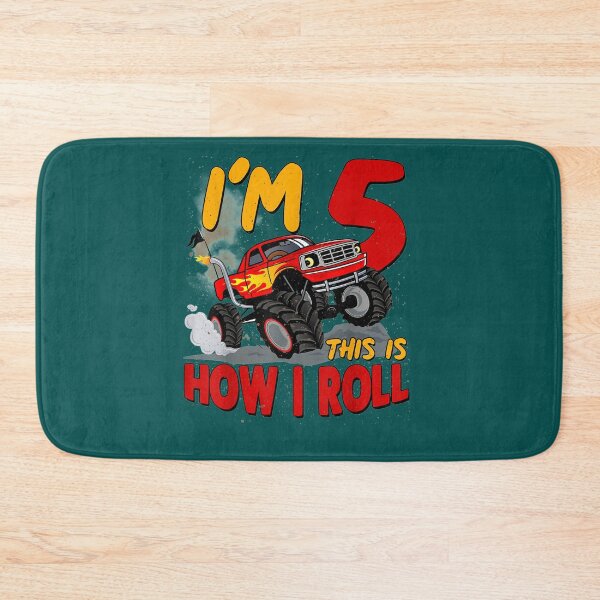 Item preview, 5th Birtdhay Monster Truck 5 Years Old Boy Gift designed and sold by SaltyFNG.