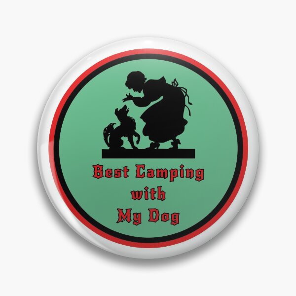 Item preview, Best Camping with My Dog 07 designed and sold by PodiShawna.