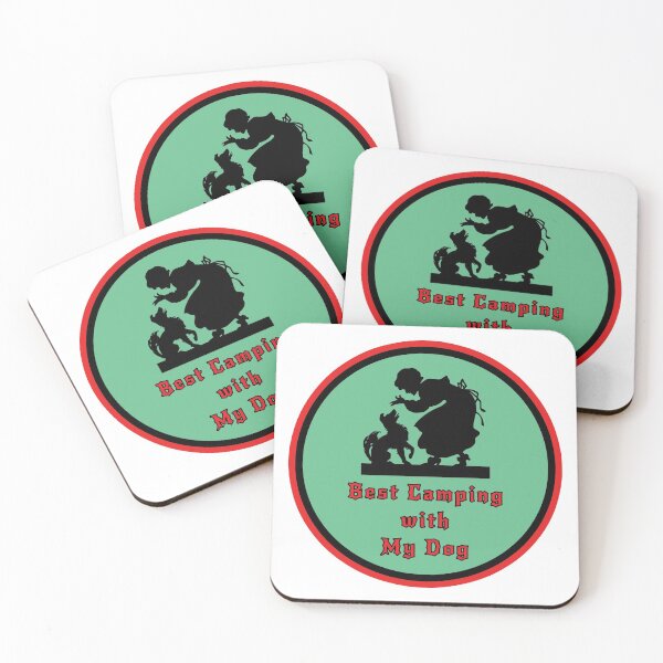 Item preview, Best Camping with My Dog 07 designed and sold by PodiShawna.