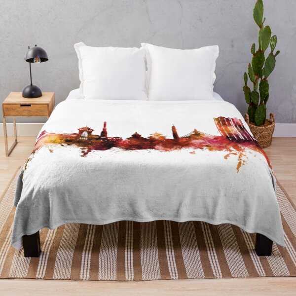 Item preview, Kathmandu Nepal Skyline designed and sold by ArtPrints.