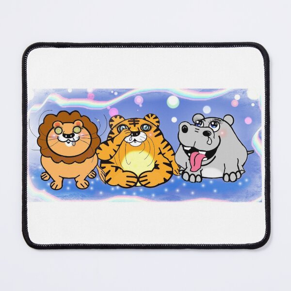 Item preview, Running nose - tiger , lion and hippo  designed and sold by Shirley cute art .
