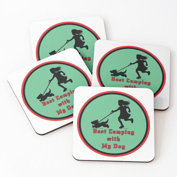 Item preview, Best Camping with My Dog 08 designed and sold by PodiShawna.