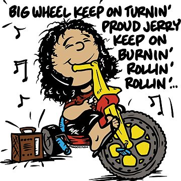 Artwork thumbnail, Jerry Big Wheel Gratenuts Dead and Co by HandEyeStudio