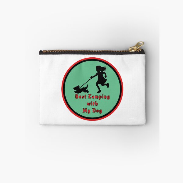 Item preview, Best Camping with My Dog 08 designed and sold by PodiShawna.
