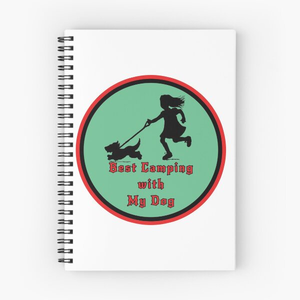 Item preview, Best Camping with My Dog 08 designed and sold by PodiShawna.