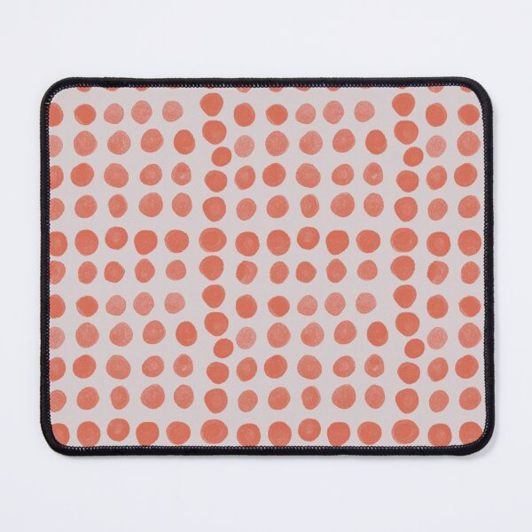Item preview, Chic Primitive Modern Style Red Polka Dots Pattern on Light Pink  designed and sold by wenjunior.
