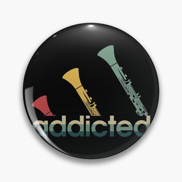Item preview, Clarinet addicted vintage designed and sold by CactusDesigns68.