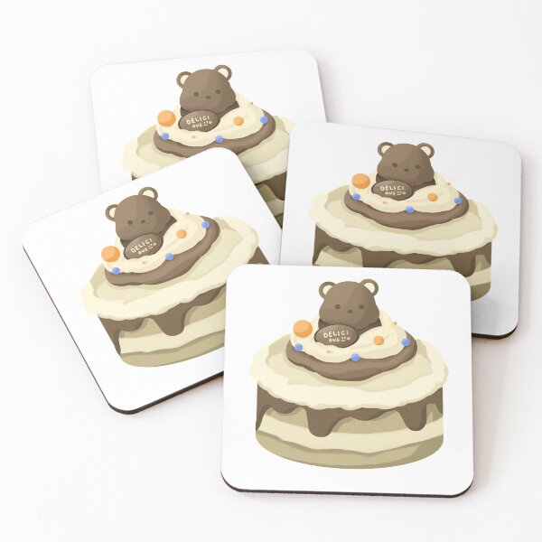 Item preview, Chocolate Teddy Bear Cake For Birthday designed and sold by jisanee.
