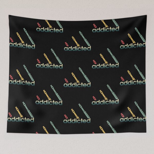 Item preview, Flute addicted  vintage designed and sold by CactusDesigns68.
