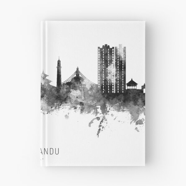 Item preview, Kathmandu Nepal Skyline designed and sold by ArtPrints.
