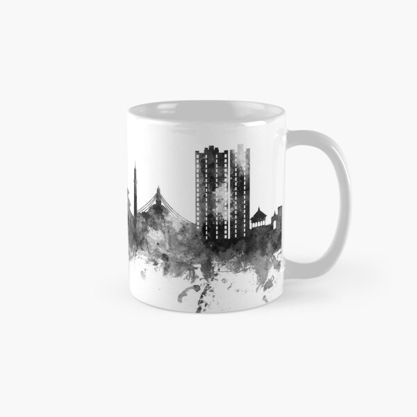 Item preview, Kathmandu Nepal Skyline designed and sold by ArtPrints.