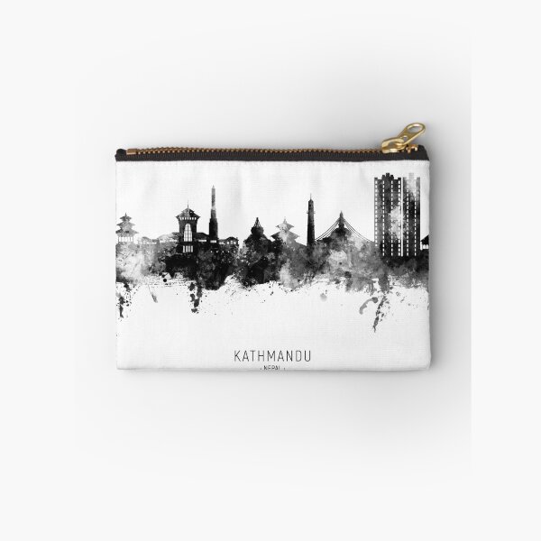 Item preview, Kathmandu Nepal Skyline designed and sold by ArtPrints.