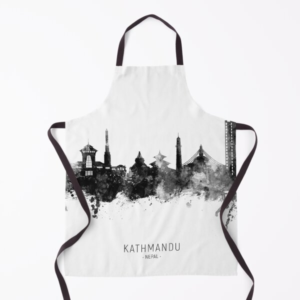 Item preview, Kathmandu Nepal Skyline designed and sold by ArtPrints.