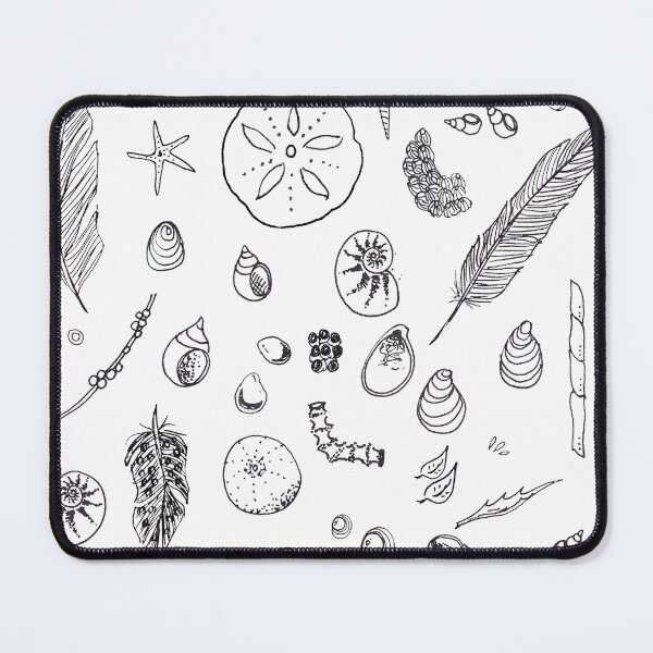 Item preview, Beach finds drawing designed and sold by Emily Bickell.