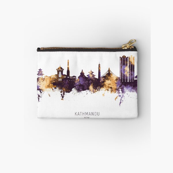 Item preview, Kathmandu Nepal Skyline designed and sold by ArtPrints.