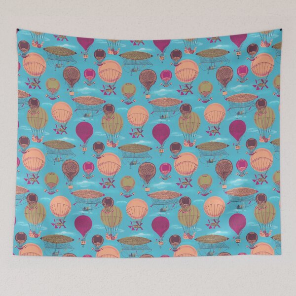 Item preview, Vintage Flying Machines and Hot Air Balloons designed and sold by vinpauld.