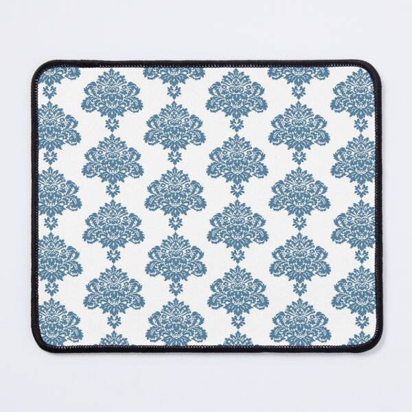 Item preview, Dramatic Damask in Blue designed and sold by OByD.