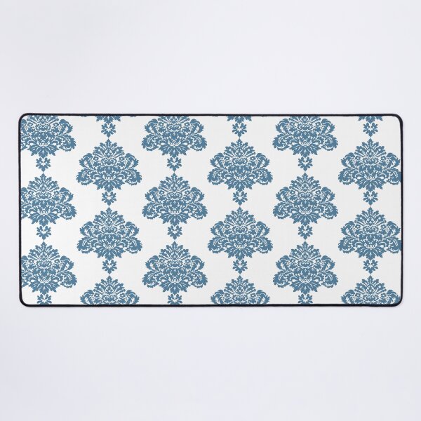 Item preview, Dramatic Damask in Blue designed and sold by OByD.