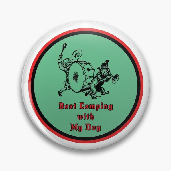 Item preview, Best Camping with My Dog 09 designed and sold by PodiShawna.