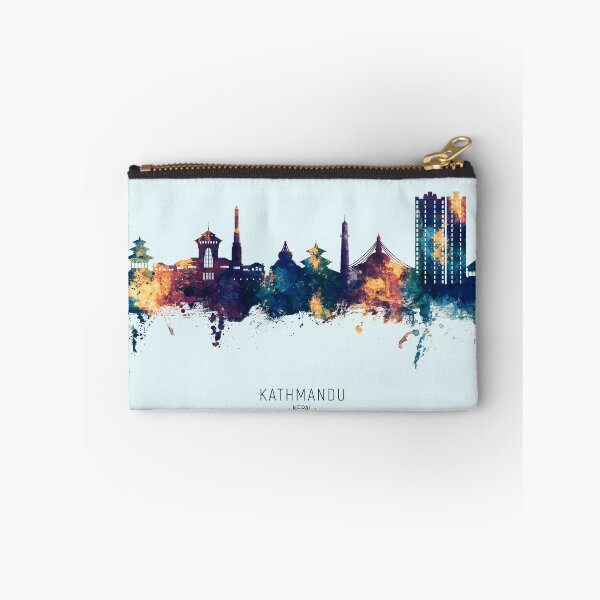 Item preview, Kathmandu Nepal Skyline designed and sold by ArtPrints.