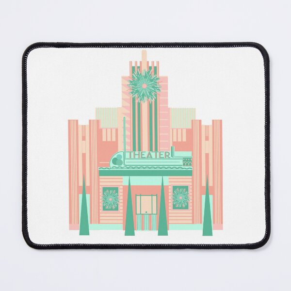 Item preview, Art Deco Theater Christmas designed and sold by jenbucheli.
