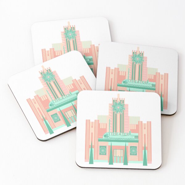 Item preview, Art Deco Theater Christmas designed and sold by jenbucheli.