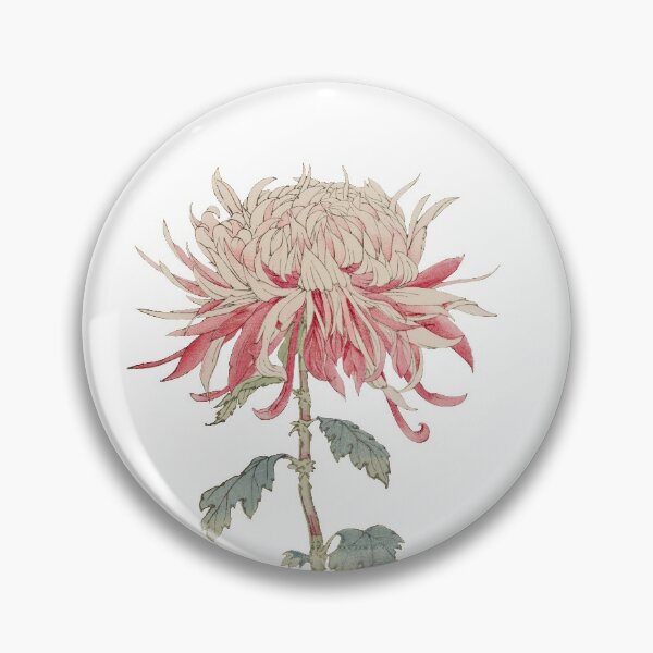Item preview, Hasegawa Chrysanthemum Vintage Illustration designed and sold by Quilar.