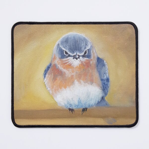 Item preview, Eastern Bluebird - Beatrice painting designed and sold by Emily Bickell.