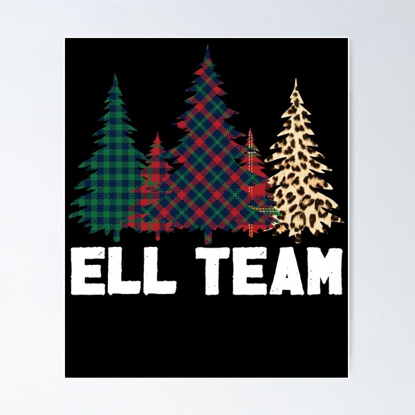 Item preview, Back To School Teacher Students Gift - ELL Squad Team Teacher designed and sold by abcxyzsma.