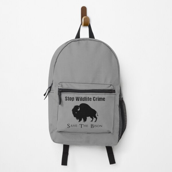 Item preview, Stop Wildlife Crime, save the Bison, Awesome gift for bison lovers and friends designed and sold by abdelhak2005.