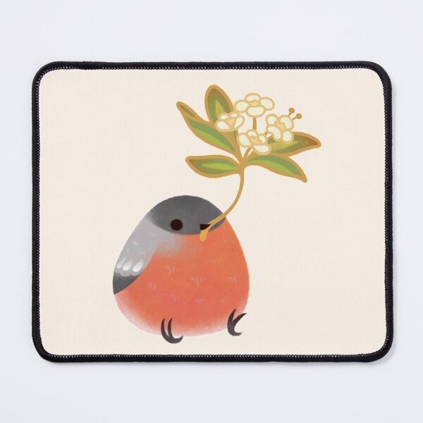 Eurasian bullfinch Mouse Pad