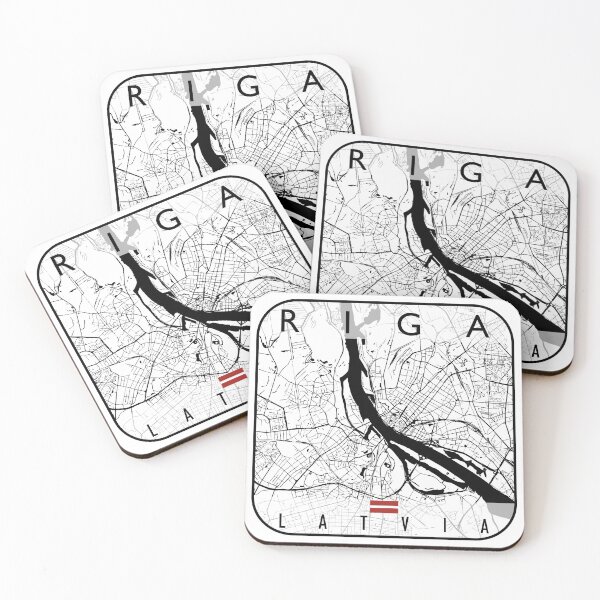 Item preview, RIGA MAP LATVIA designed and sold by hatimelhag.