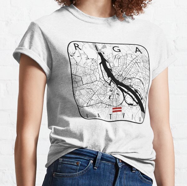Item preview, RIGA MAP LATVIA designed and sold by hatimelhag.