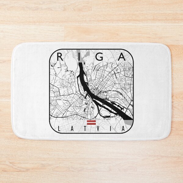 Item preview, RIGA MAP LATVIA designed and sold by hatimelhag.
