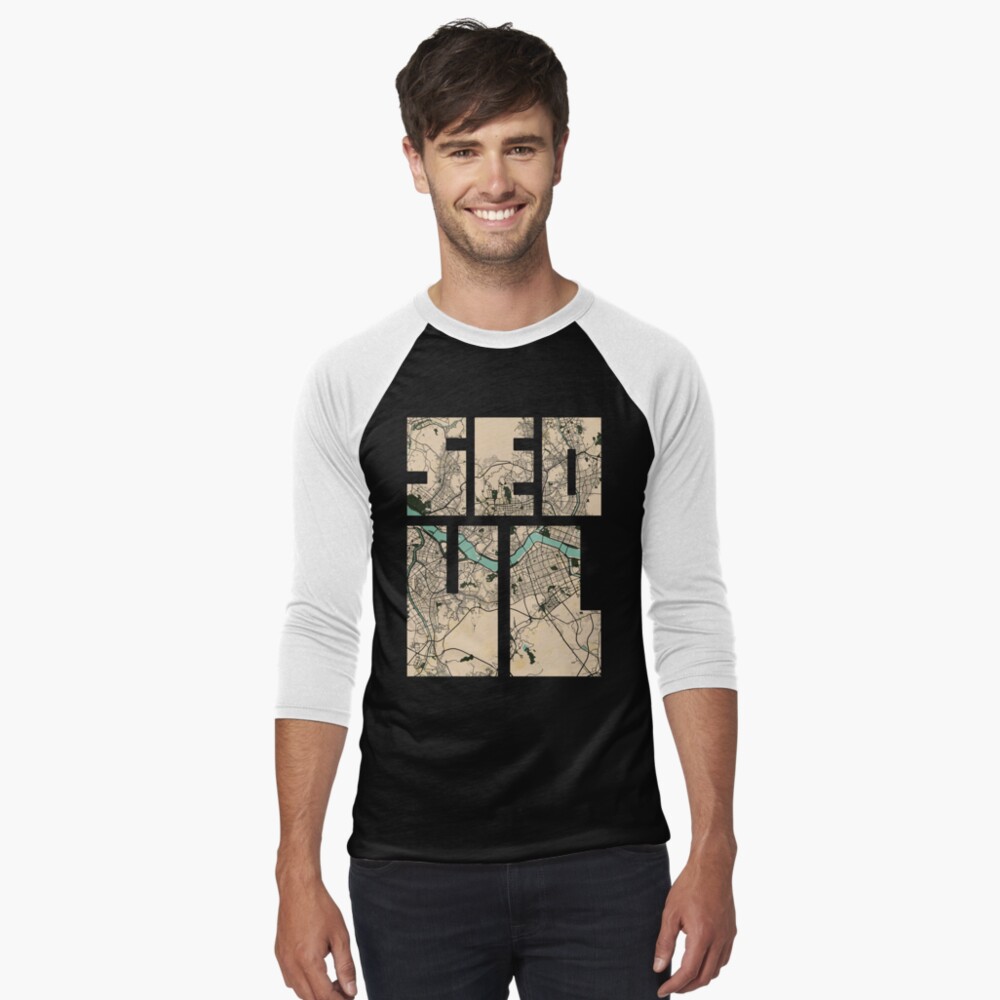 Item preview, Baseball ¾ Sleeve T-Shirt designed and sold by deMAP.