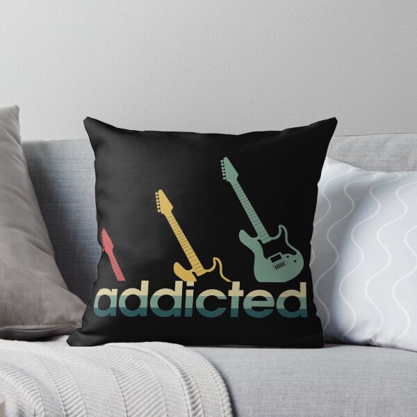 Item preview, Electric Guitar addicted vintage designed and sold by CactusDesigns68.