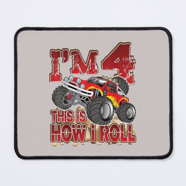 Item preview, I'm 4 This Is How I Roll' Awesome Truck Gift  designed and sold by SaltyFNG.